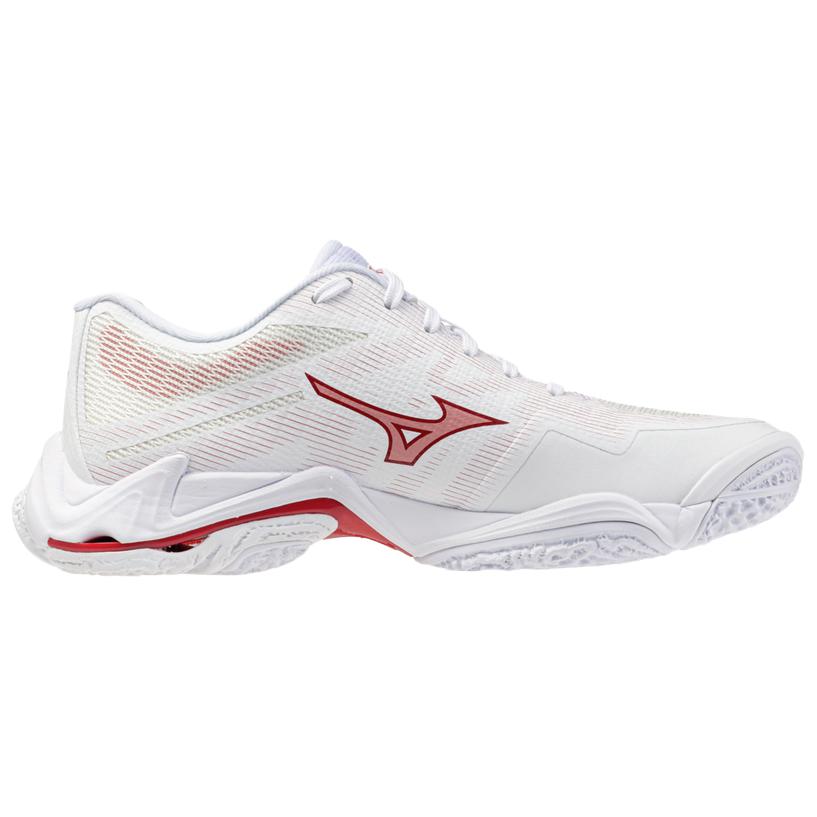 Mizuno Wave Lightning Volleyball Shoes Women's White Red V1GC260073