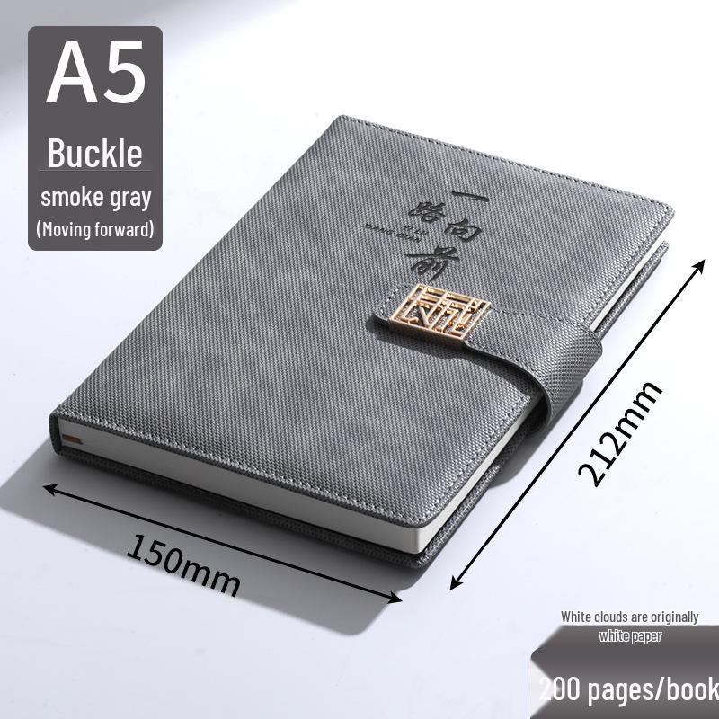 A5 Custom Strap Diary Notebook with Logo in Gift Box