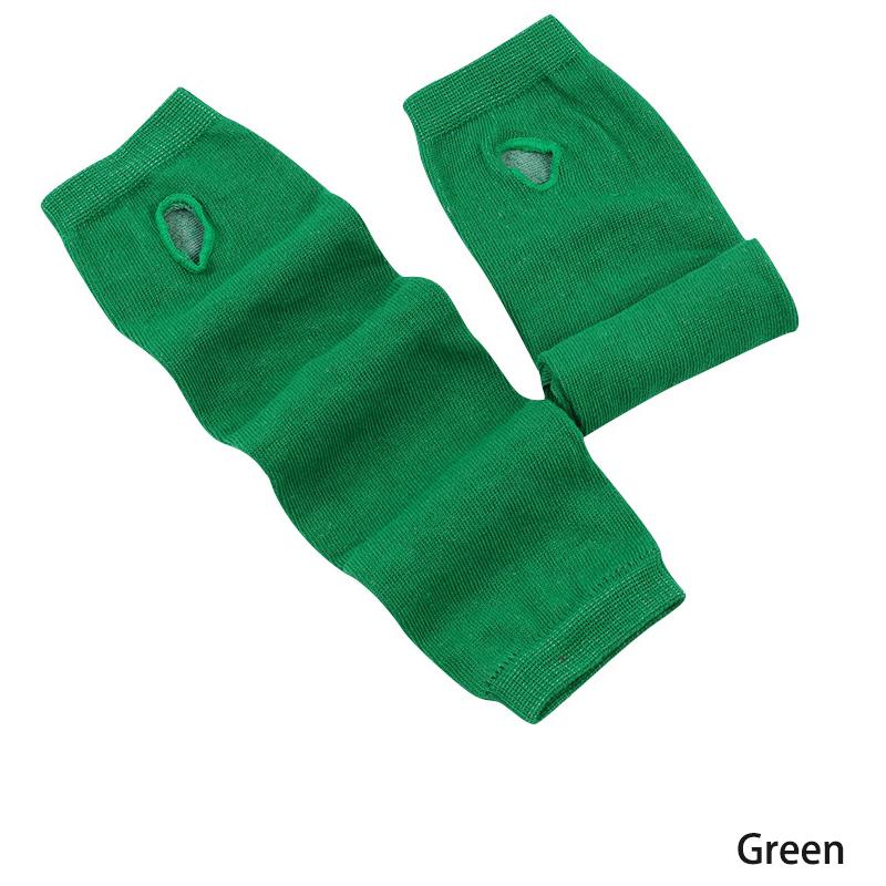Women Winter Long Fingerless Gloves Knitted Arm Warmer Thumbhole  Gloves