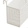 Bedside Hanging Storage Basket Beside Shelf Convenient Sturdy Easy to Install Organizer Rack for