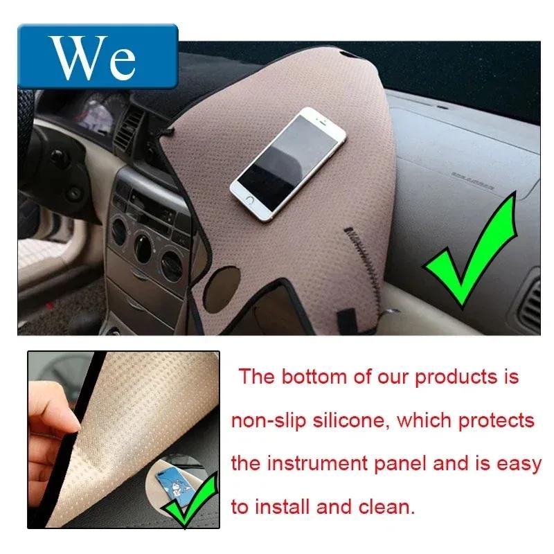Car For Honda CR-V CRV 5th gen 2017 2018     Dashboard Cover Dash Mat Sun Shade Non-slip Pad Accessories