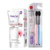 Saky Safflower Fresh Breath Toothpaste & Toothbrush Set