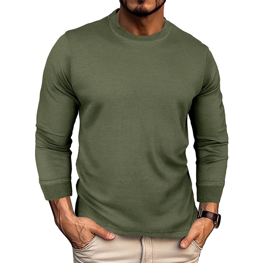 Men's Long Sleeve Graphic And Embroidered Fashion T-Shirt Spring And  Long Sleeve Pullover Sweatshirt