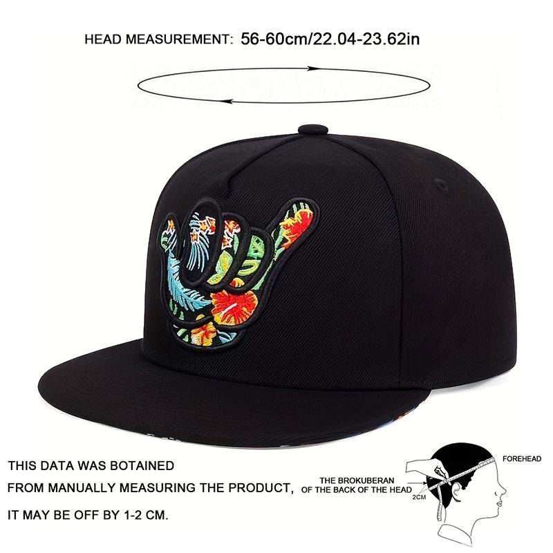 Mode Hip Hop Baseball Cap Persönlichkeit Finger Stickerei Trucker Caps Baumwolle Snapback Hut Outdoor Sonnenhüte Sport Freizeit Caps