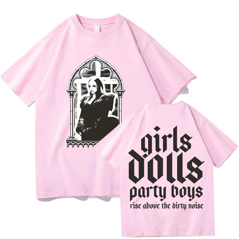 

Women Unisex Casual Oversized T Shirts Jade Thirlwall Church Tee Fashion Round Neck Cotton Clothing Top Simple Casual Short Sleeve 4XL