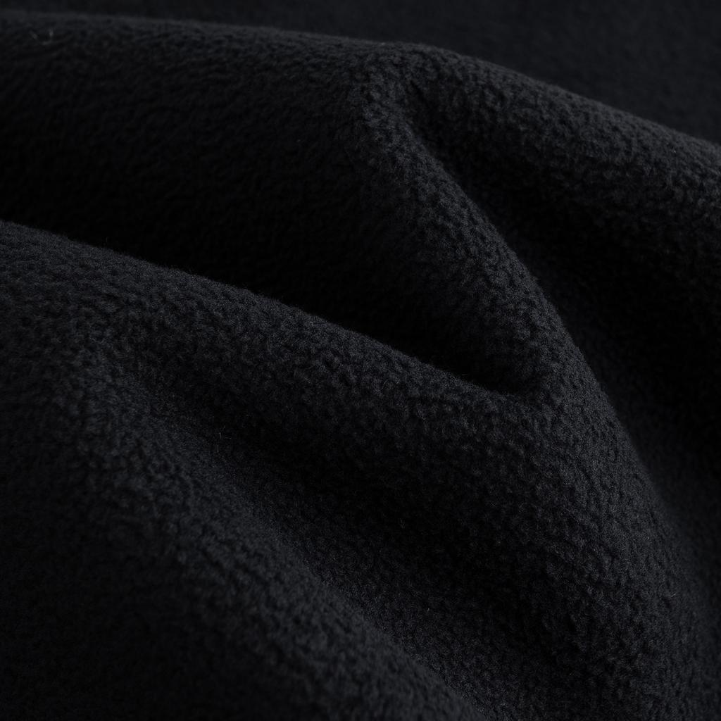 Anta Training Series Mens Woven Sports Long Pants Winter Outdoor Fleece Casual Pants Men Bottoms Basic-Black 952547514N-6