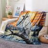 Owls  Print Flannel Blanket, High quality Comfortable for All Seasons, Home Decor, Warmth and Comfort