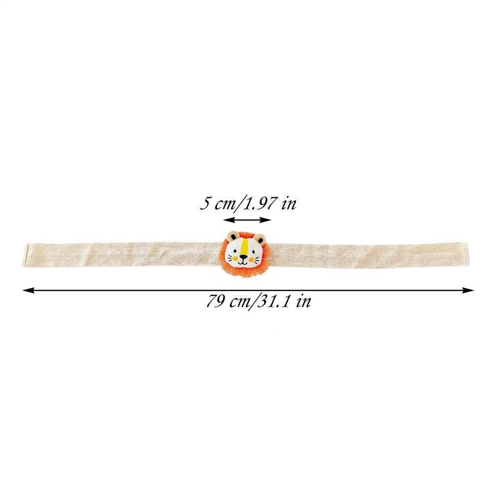 

Drape Holdbacks Animal Drape Tie Backs Holders Cartoon Lion Soft Drapery Holder Animal Holdbacks Home Decorations Baby Room помаранчевий