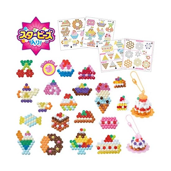 Aquabeads Refill Bead Set [ Star Beads Fluffy Sweets Set ] AQ-322 ST Mark Certified Ages 6 and up To