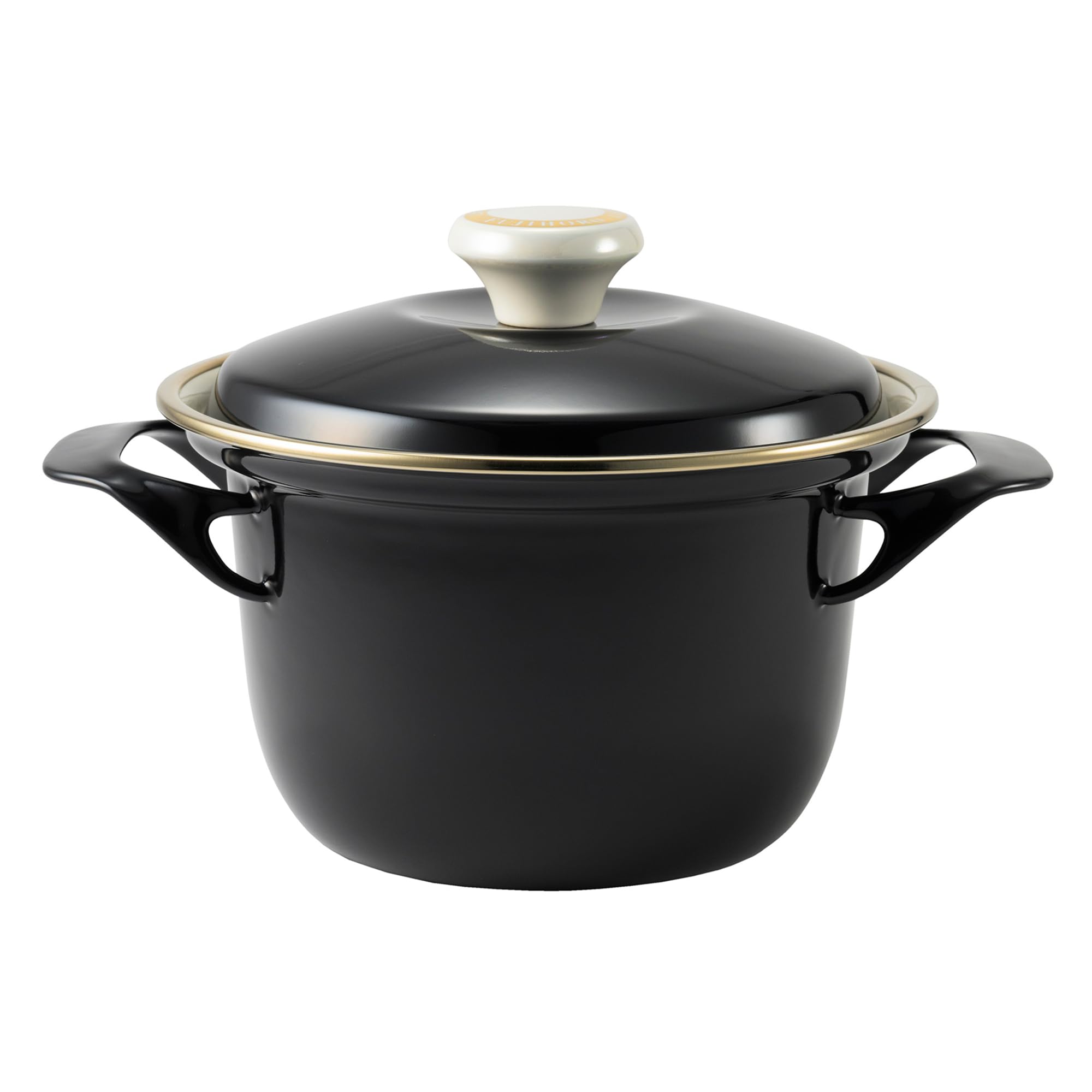Fuji Enamel EX 16 см Кокот Черный чёрный