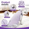 High Elastic Cat Sterilization Clothes Soft Cotton Recovery Onesie  Professional Use