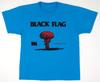 VTG Black Flag Band Gift For Fans Heavy Cotton Blue T Shirt JU688