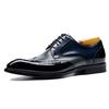 New summer men's pointed cowhide business men's dress single shoes Oxford shoes wear-resistant men's shoes