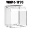 86 Type Wall Socket Waterproof Case Transparent Switch Cover Household Electrical Outlet Protection Accessories