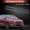 ACROPIX Front Hood Lift Supports Gas Struts Gas Spring Fit for Hyundai Santa Fe 2013-2018 Black No.811614Z000/81161B8000 - Pack of 2