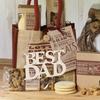 10PcsWooden Crafts Mother's or Father's Day Gift Decoration Hangs for Wall Door Holiday Family Surprise Birthday Party Ornaments