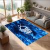 Tappeto in Velluto di Cristallo con Stampa Calcio Nottingham Forest, Comodo Assorbente d'Acqua Antiscivolo Tappeto per Pavimenti Interni