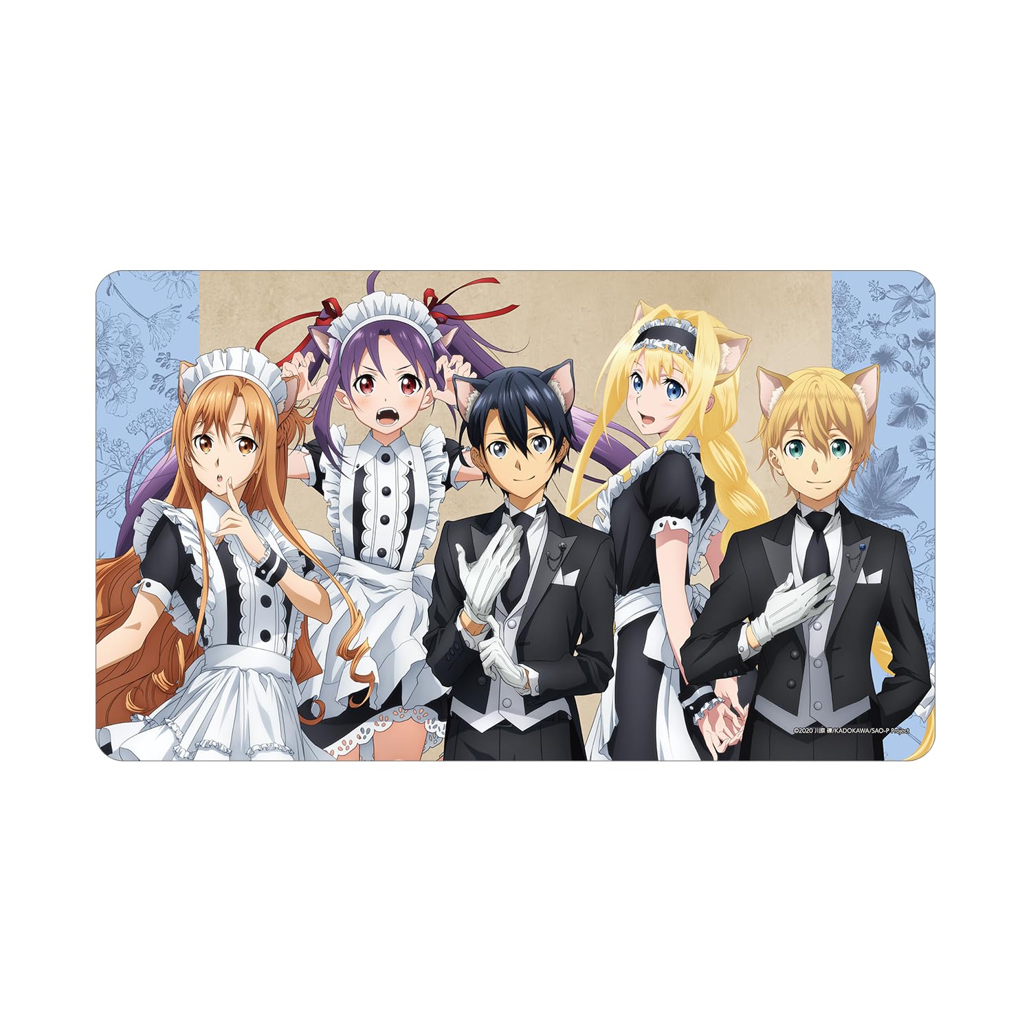

Sword Art Online Original Illustration Collection Butler Maid Desk Mat Cat-Eared Ver. Multi-Function
