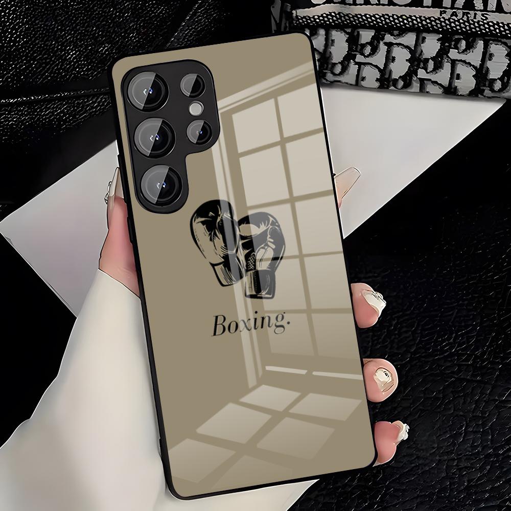 

Boxing Gloves Phone Case For Samsung A25 A13 A33 5G A54 A36 A35 A56 A52 A14 Shockproof Glass Cover Samsung A13 5G