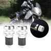 22MM Motorcycle Handle Grips Motorbike Handlebar Ends Accessory(Black)