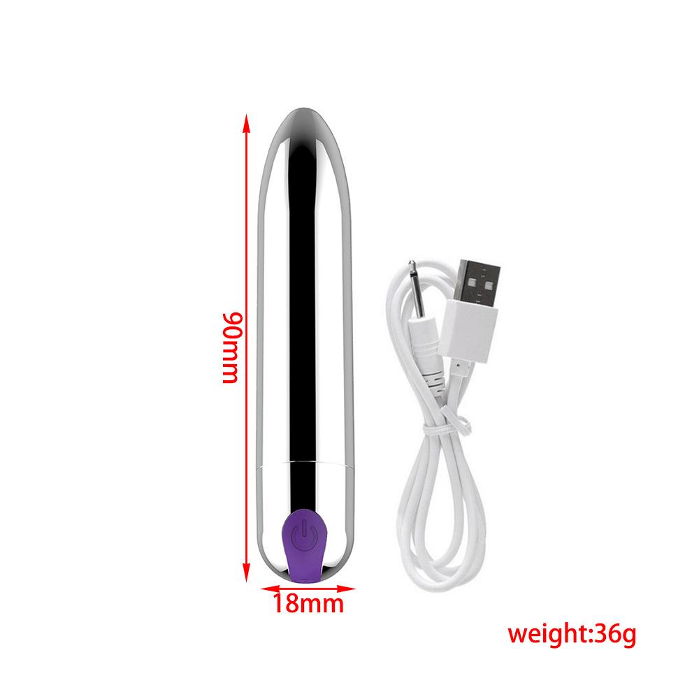 Yi Feng USB Rechargeable Clitoral Vibrator: 10-Speed Bullet Stimulator for Women