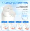 Automatic Foam Soap Dispenser Touchless Foaming Soap Dispenser USB Rechargeable Electric 4 Level Adjustable Liquid Dispenser
