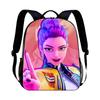 KPop Demon Hunters Cartoon Peripheral Backpack for Students Boys Girls Bags Teens Daily Backpack Travel Rucksacks Daily