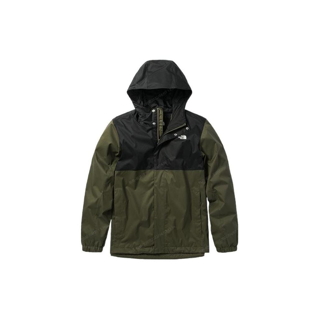 THE NORTH FACE Urban Exploration Waterproof, Windproof, And Breathable Windbreaker Jacket Men's Army Green NF0A5B43-BQW