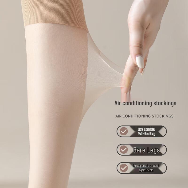 LangSha Women's Over-the-Knee Air Conditioning Stockings