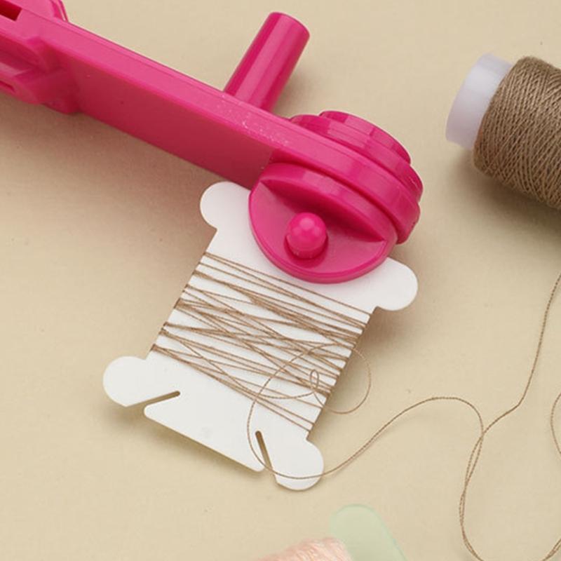 Plastic Thread Spools For Crosses Stitching Embroidery And Neat Handicraft Supplies Management
