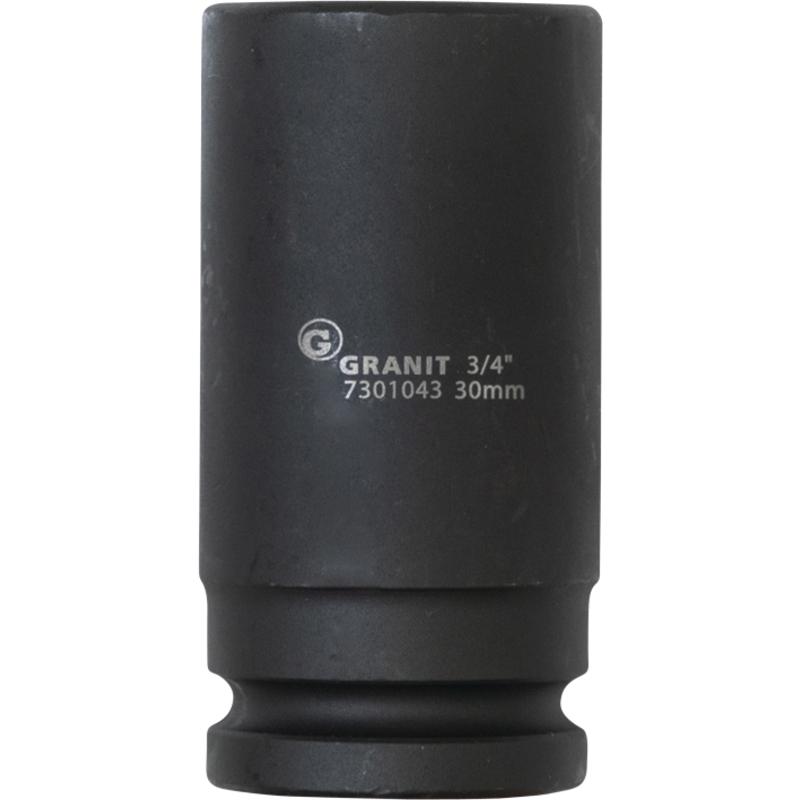 3/4" Impact Socket, Hexagonal, Long,