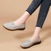 2026 New Comfort Casual Plus Size Fashion Hollowed-out Low Top Women's Shoes35-44 High Quality Flats Genuine Leather Moccasins