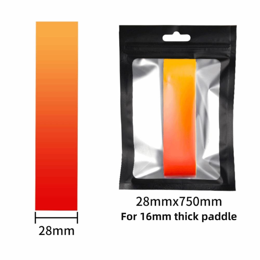 Gradient Color Paddle Head Edge Tape Shock Absorption Frame Protective Tape  Tournament Use