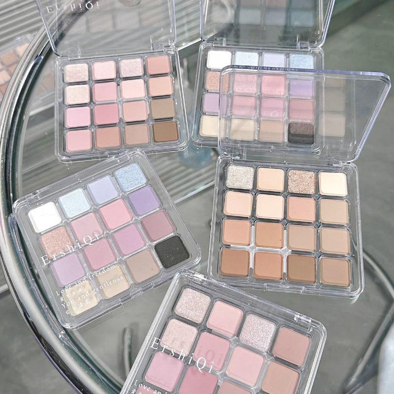 Color Eyeshadow Palette Matte Shimmer Low Saturation Daily Makeup For Beginners