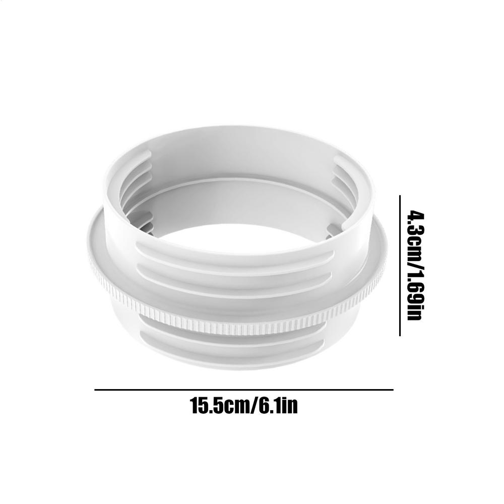 Universal AC Exhaust Hose Connector Insulated Window Vent Coupler for Portable Air Conditioner, Home Cooling Accessories