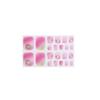 22tips/sheet Toenail Sticker Full Cover Waterproof Non-toxic Sticker Foot Toenail Tablets Nail Sticker DIY Nail Art Tool