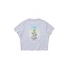 Bbc EarTh GradienT ArTwork ShorT Sleeve T shirT  Lilac 
