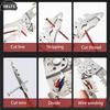 1Pcs Multifunctional Foldable Wire Stripper Crimper Cable Cutter Pliers Electrician Cable Cutting Wiring Pulling Stripping Tools