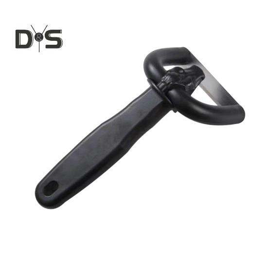 Stainless Steel Anti Rust Meat Slicer Labor Saving Ergonomic Design Food Cutter Kitchen Tools