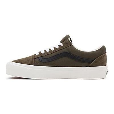 Old Skool VR3 Versatile Casual Comfortable Low-Top Skate Shoes Unisex Sneakers Brown Green VN0005UBDOL