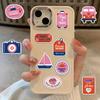 50-Pack Creative Travel Cartoon Stickers for Journals and DIY Phone Cases