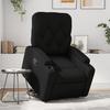 VidaXL Recliner, Relaxation Chair with Adjustable Backrest and Footrest, Living Room Seat, Black 3204772