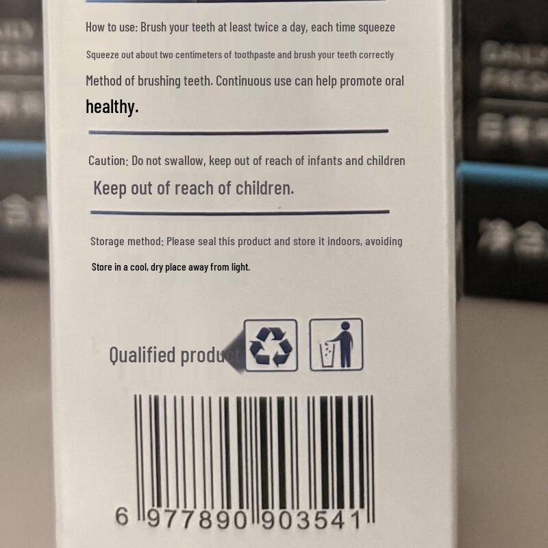 JOBALIN Lysozyme Whitening & Fresh Breath Toothpaste
