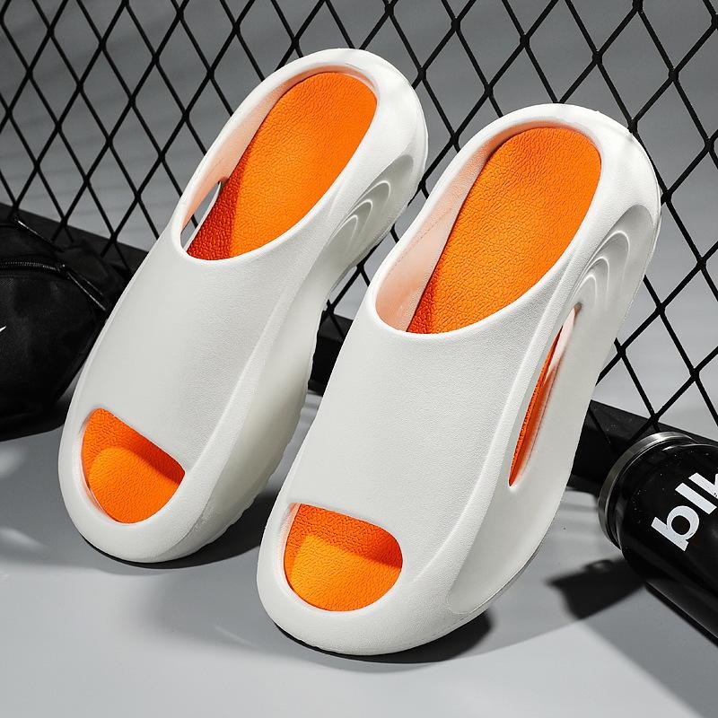 

Тапочки парные тапочки летние новые толстые нескользящие износостойкие тапочки мужские и женские тапочки для отдыха на открытом воздухе пляжные тапочки 44-45