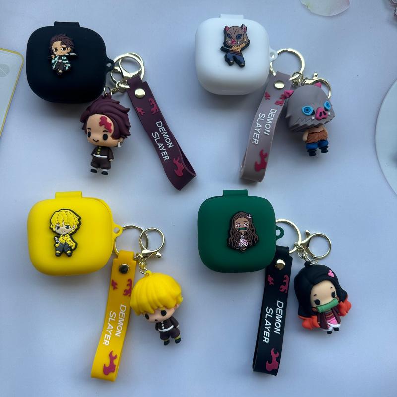 Compatible with Soundcore R10i NC Bluetooth Earphone Protective Case, R10i Cartoon Silicone P10i Soft Case