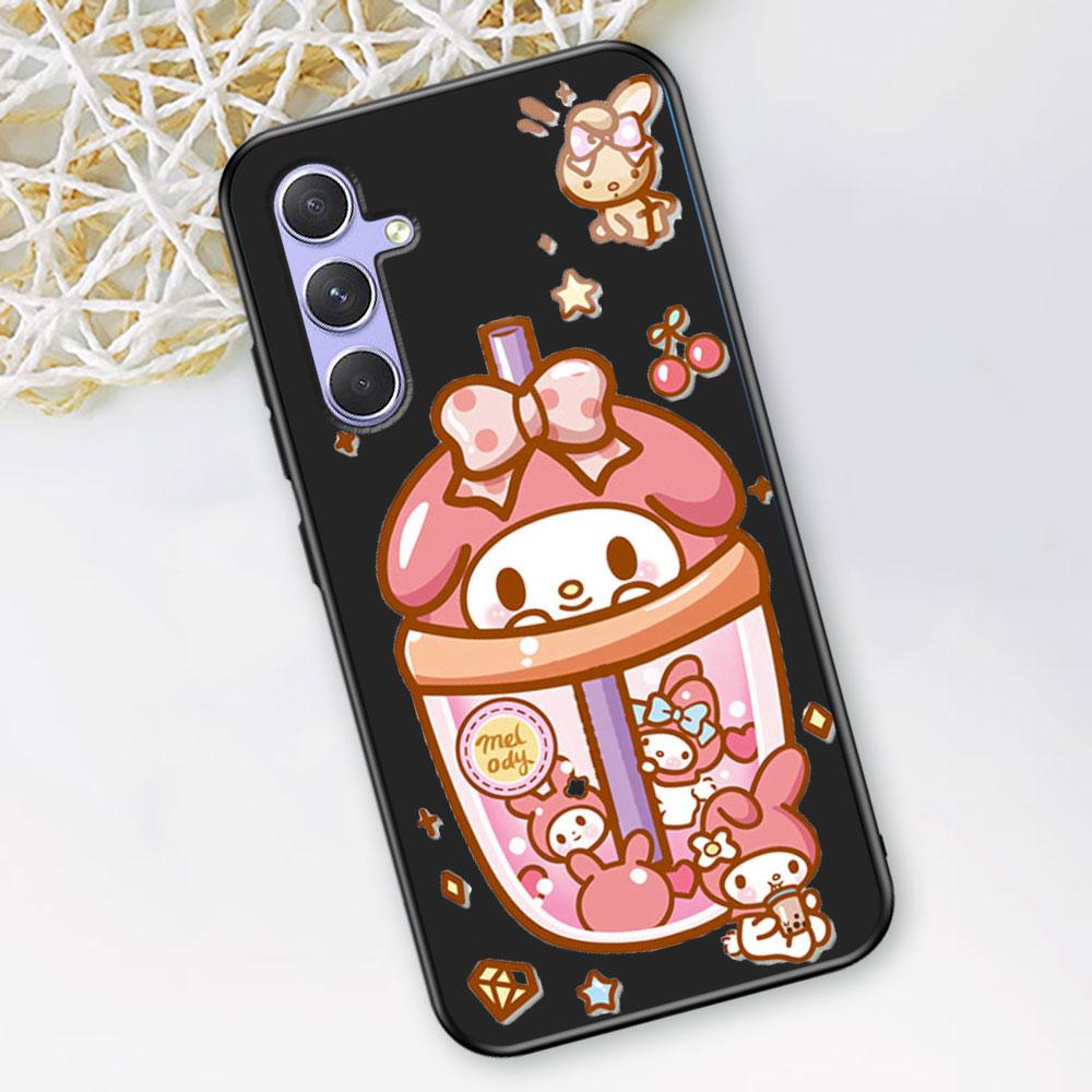 Hello Kitty Kuromi Case for Samsung Galaxy A51 A53 A54 A31 A52 A12 A13 A21s A22 A32 A11 A22 A33 A41 A52s A73 A14 TPU Phone Cover