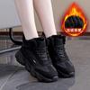Women's Thick-soled Winter Lace-up Lightweight Warm Anti-cold Padded Snow Boots Non-slip Wear Casual Sneakers Cotton Boots