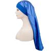 Wide Edge Satin Sleep Cap Long Hair Cap Fashion Silk Hair Wrap  Sleeping
