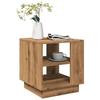 VidaXL Coffee Table Artisan Oak 40x40x43 Cm Engineered Wood, Side Table, Living Room Table, Side Table, End Table 856805