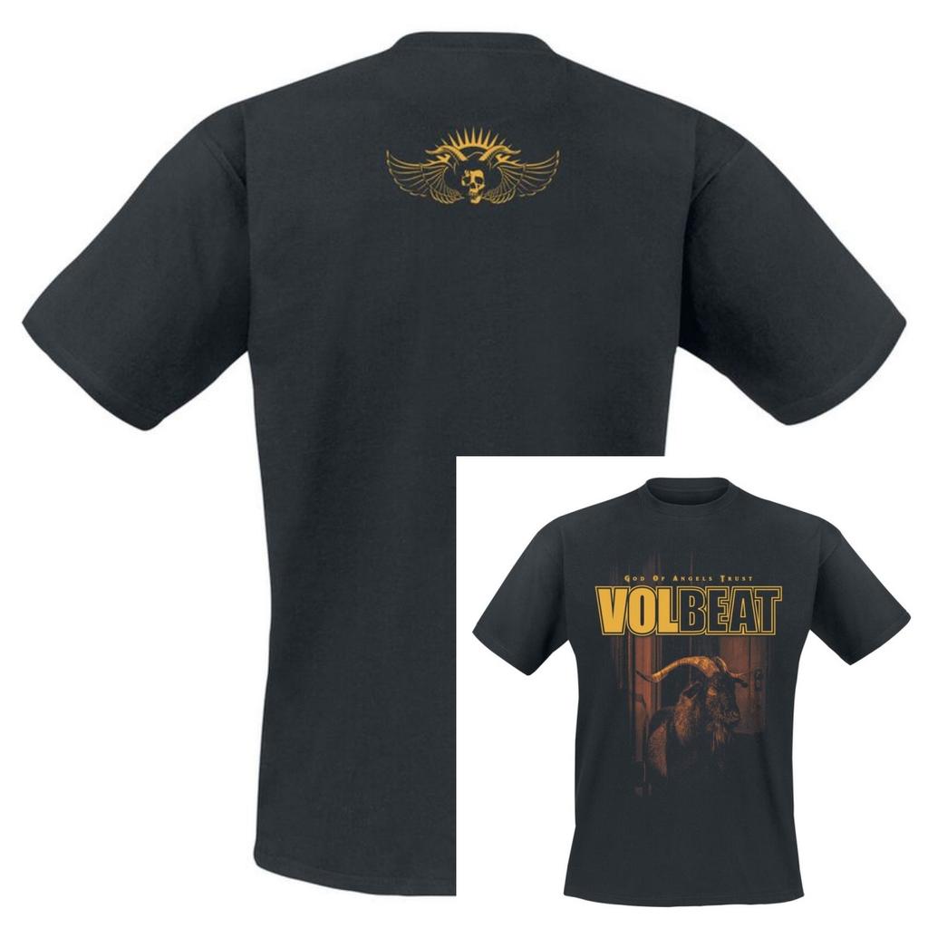 Hot Volbeat Graphic Cotton Band Shirt Unisex Summer Short Sleeve Fashion Brand Tee Luxury Casual Vintage
